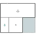 1 Bedroom In *
